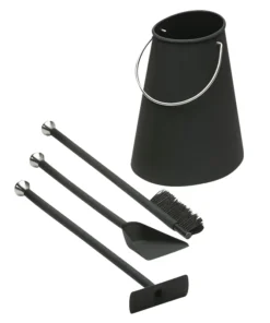 morsoe ellipse kaminbesteck schwarz