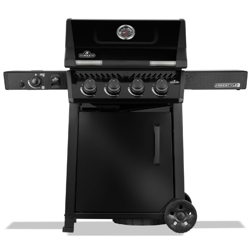 6974 napoleon freestyle 425 schwarz seitenbrenner - Kaminarena Kaminofen Fachhandel napoleon freestyle 425 schwarz seitenbrenner